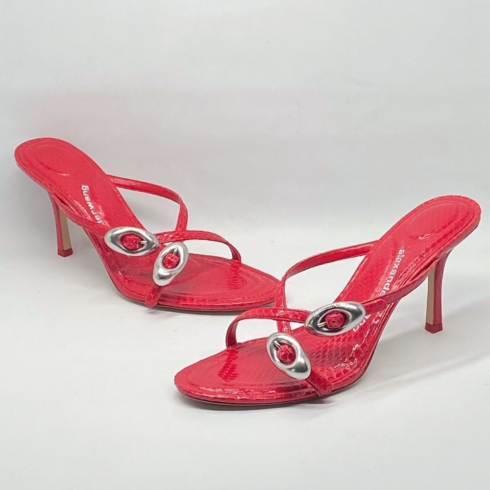 Alexander Wang Dome Strappy Slide Sandal size 39